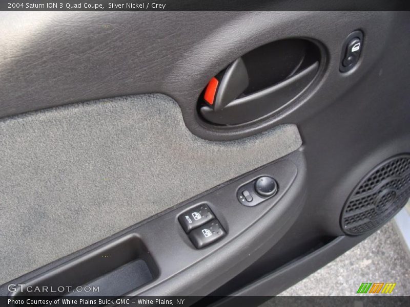 Silver Nickel / Grey 2004 Saturn ION 3 Quad Coupe