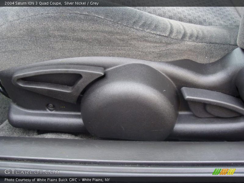 Silver Nickel / Grey 2004 Saturn ION 3 Quad Coupe