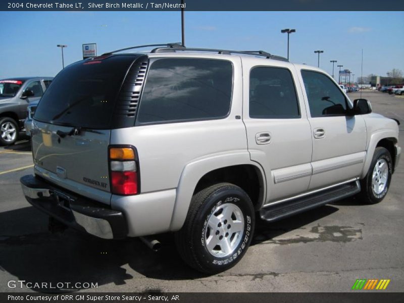 Silver Birch Metallic / Tan/Neutral 2004 Chevrolet Tahoe LT