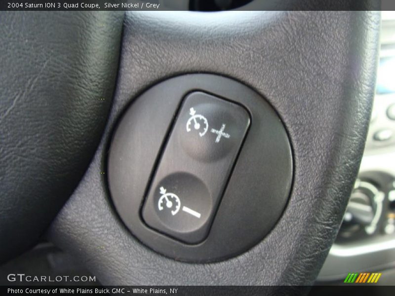 Silver Nickel / Grey 2004 Saturn ION 3 Quad Coupe