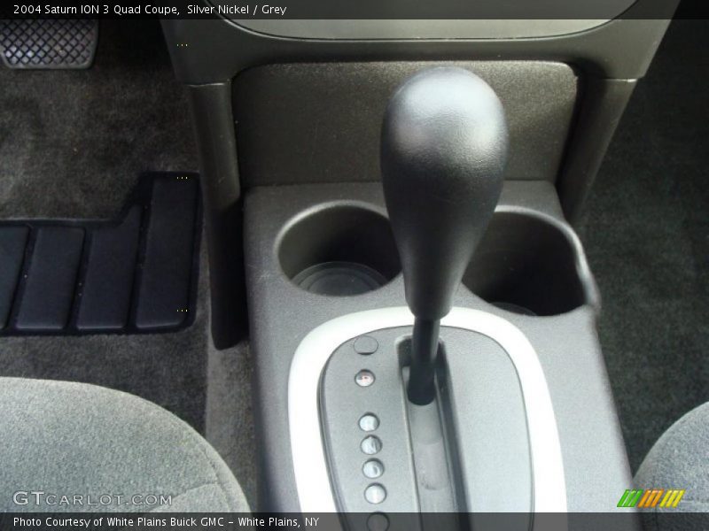 Silver Nickel / Grey 2004 Saturn ION 3 Quad Coupe