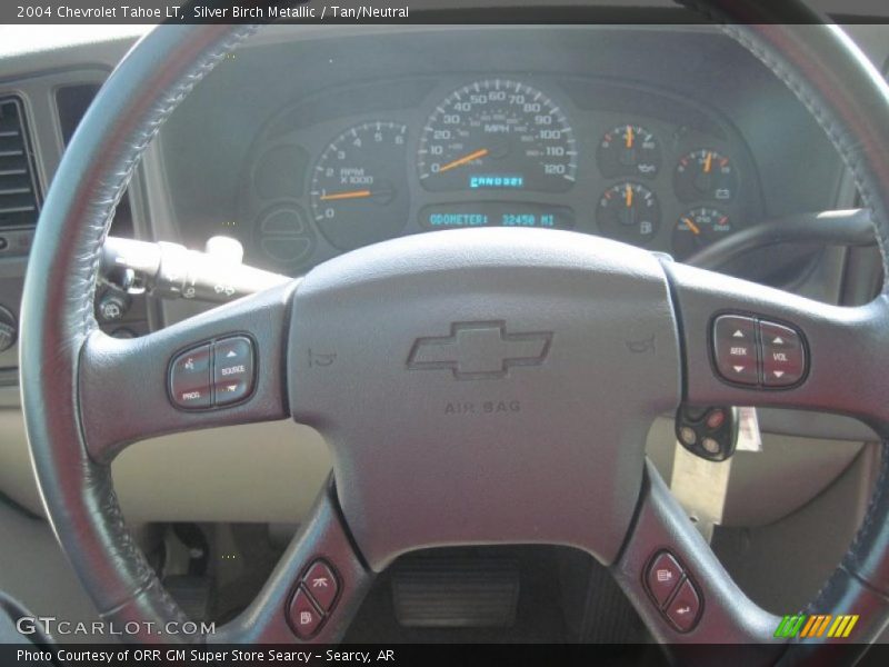 Silver Birch Metallic / Tan/Neutral 2004 Chevrolet Tahoe LT