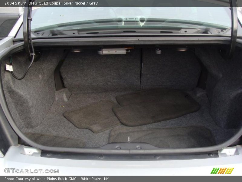 Silver Nickel / Grey 2004 Saturn ION 3 Quad Coupe