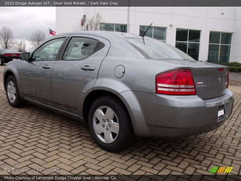 Silver Steel Metallic / Dark Slate Gray 2010 Dodge Avenger SXT