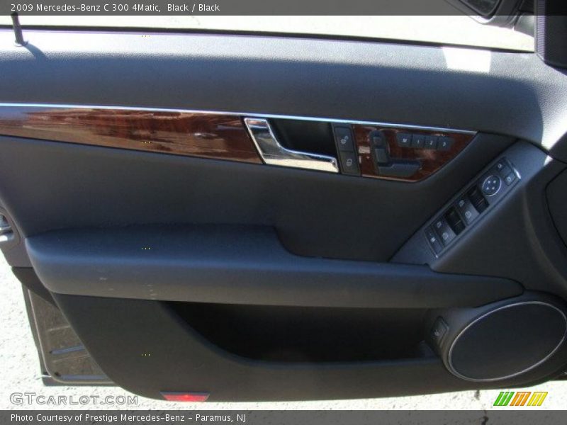 Black / Black 2009 Mercedes-Benz C 300 4Matic