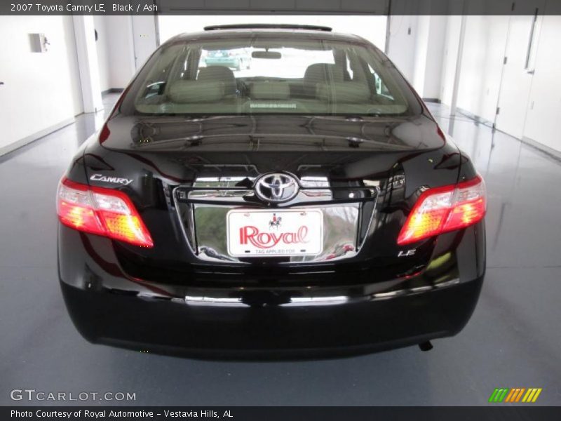 Black / Ash 2007 Toyota Camry LE