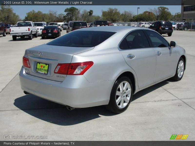 Millennium Silver Metallic / Light Charcoal 2003 Lexus ES 300