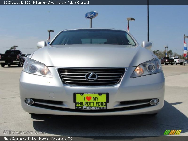Millennium Silver Metallic / Light Charcoal 2003 Lexus ES 300
