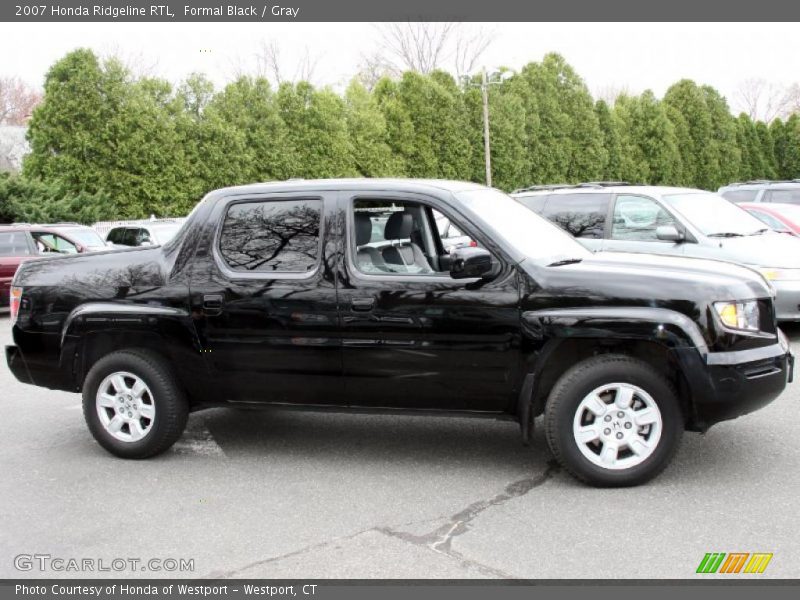 Formal Black / Gray 2007 Honda Ridgeline RTL
