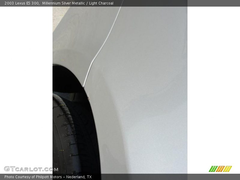 Millennium Silver Metallic / Light Charcoal 2003 Lexus ES 300