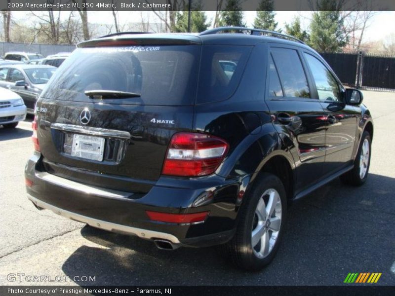 Black / Cashmere 2009 Mercedes-Benz ML 350 4Matic