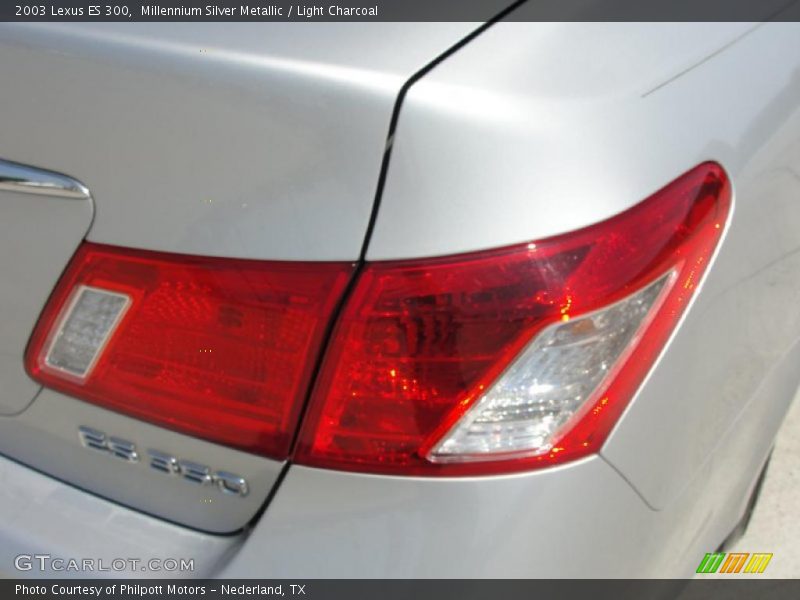 Millennium Silver Metallic / Light Charcoal 2003 Lexus ES 300