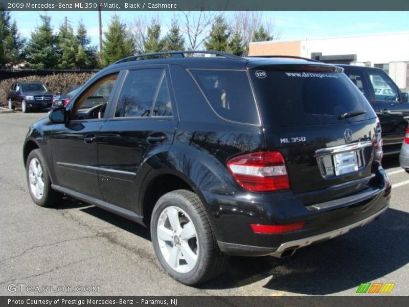 Black / Cashmere 2009 Mercedes-Benz ML 350 4Matic