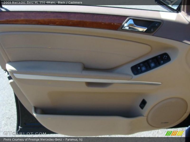 Black / Cashmere 2009 Mercedes-Benz ML 350 4Matic