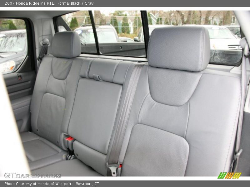 Formal Black / Gray 2007 Honda Ridgeline RTL