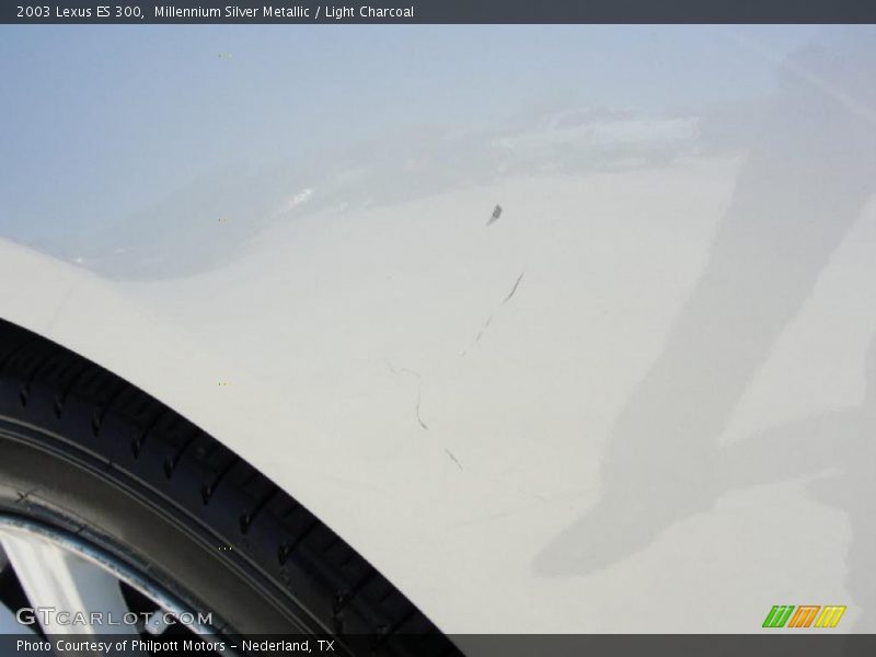 Millennium Silver Metallic / Light Charcoal 2003 Lexus ES 300