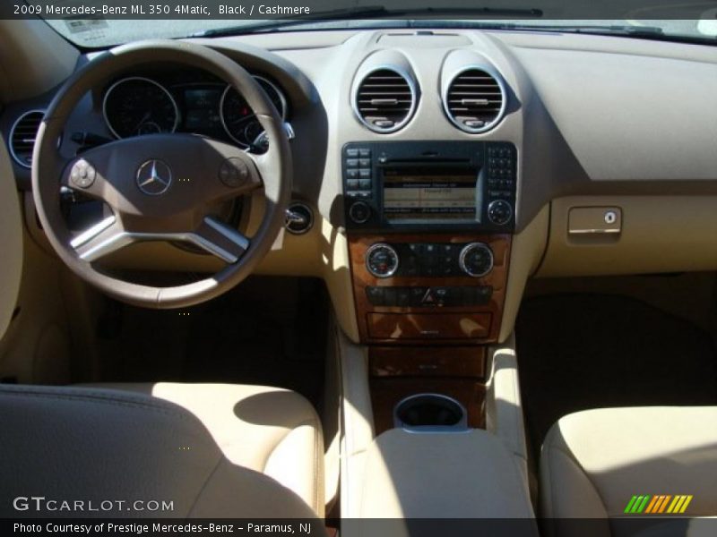 Black / Cashmere 2009 Mercedes-Benz ML 350 4Matic