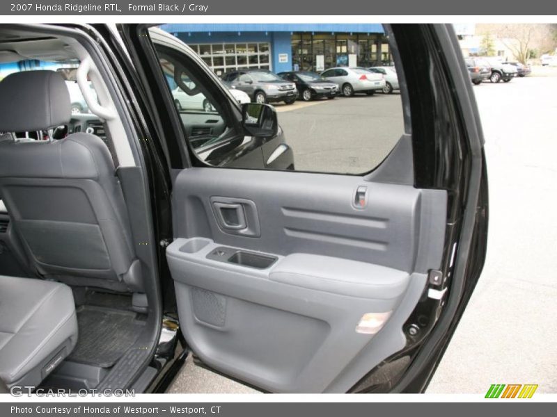 Formal Black / Gray 2007 Honda Ridgeline RTL