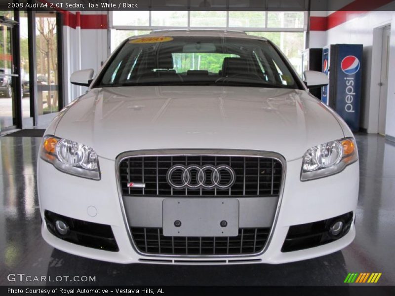 Ibis White / Black 2008 Audi A4 2.0T Sedan