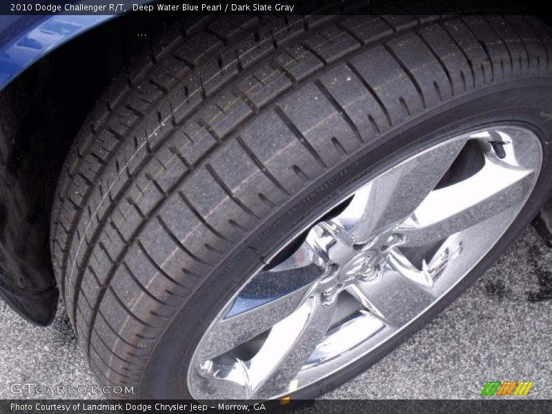 Deep Water Blue Pearl / Dark Slate Gray 2010 Dodge Challenger R/T