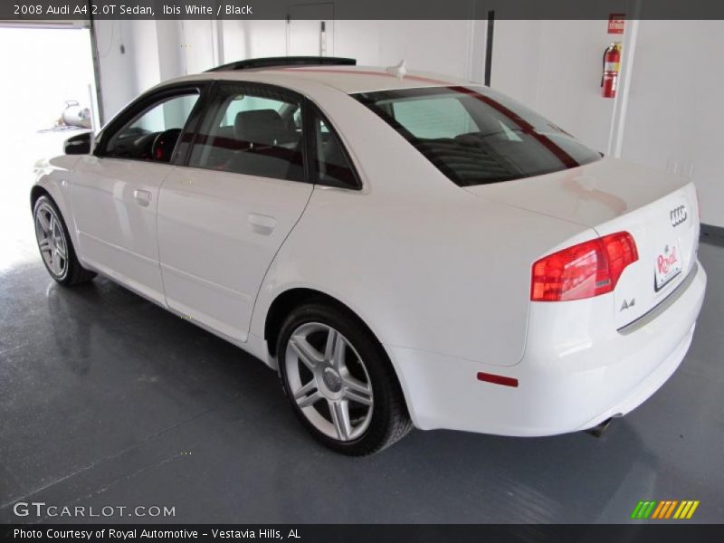 Ibis White / Black 2008 Audi A4 2.0T Sedan