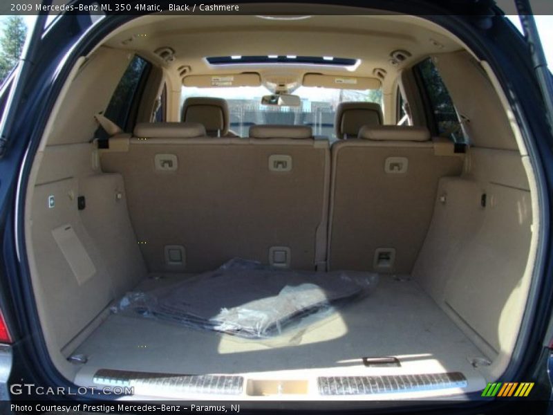 Black / Cashmere 2009 Mercedes-Benz ML 350 4Matic