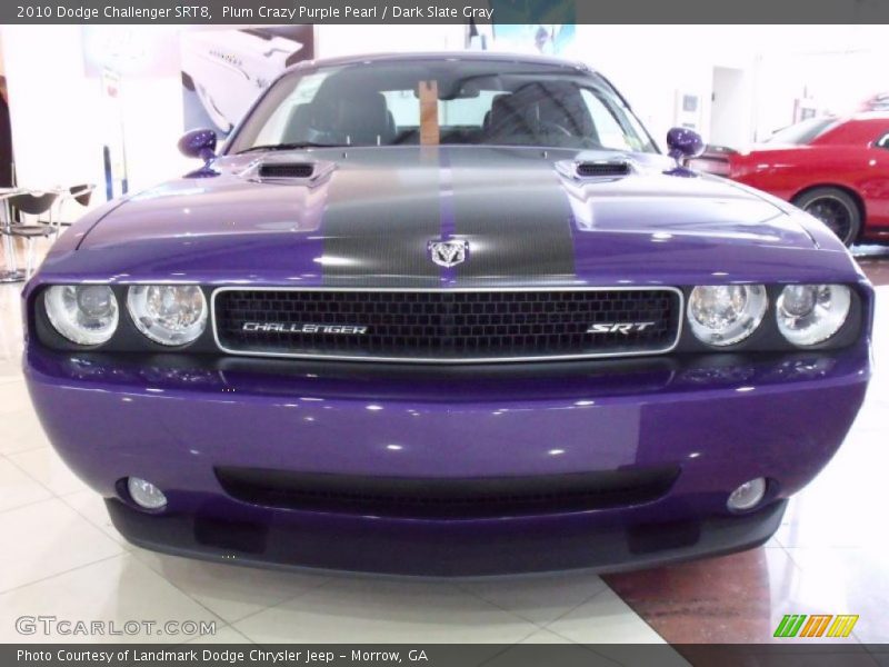 Plum Crazy Purple Pearl / Dark Slate Gray 2010 Dodge Challenger SRT8
