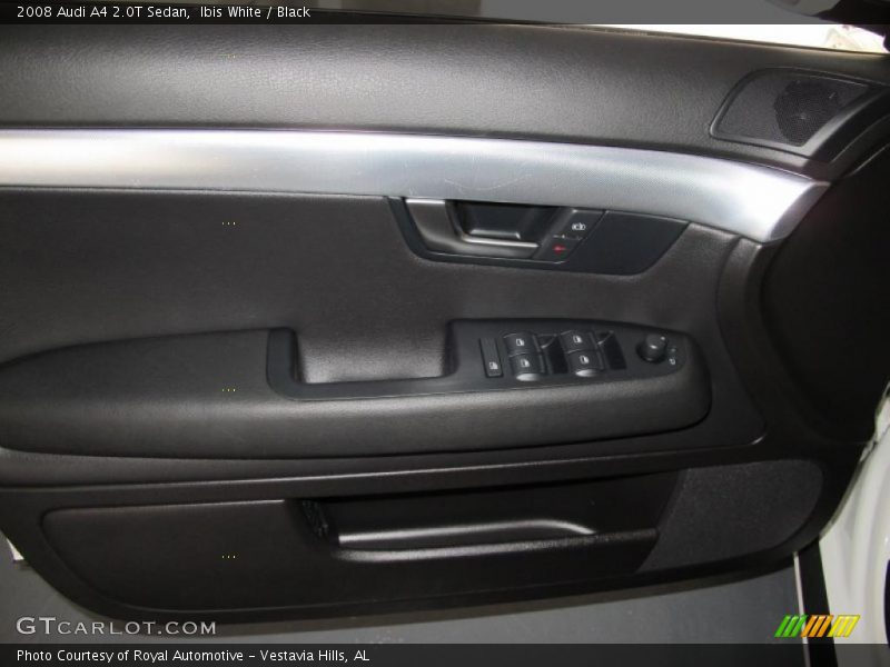 Ibis White / Black 2008 Audi A4 2.0T Sedan