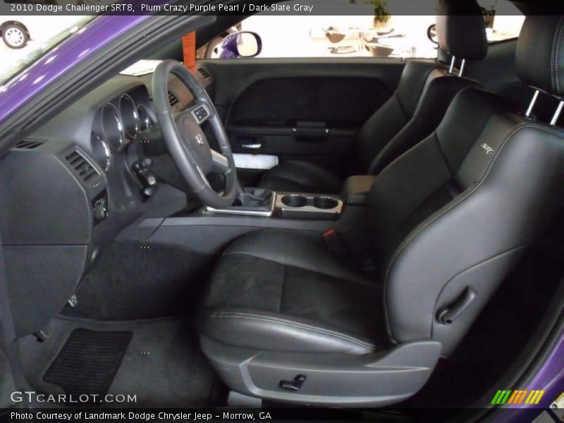  2010 Challenger SRT8 Dark Slate Gray Interior