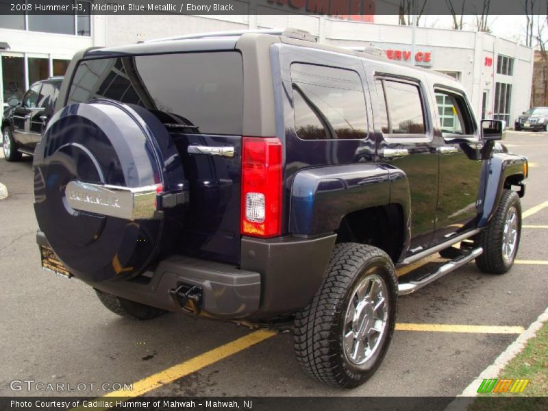 Midnight Blue Metallic / Ebony Black 2008 Hummer H3