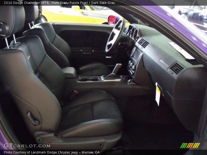 Plum Crazy Purple Pearl / Dark Slate Gray 2010 Dodge Challenger SRT8