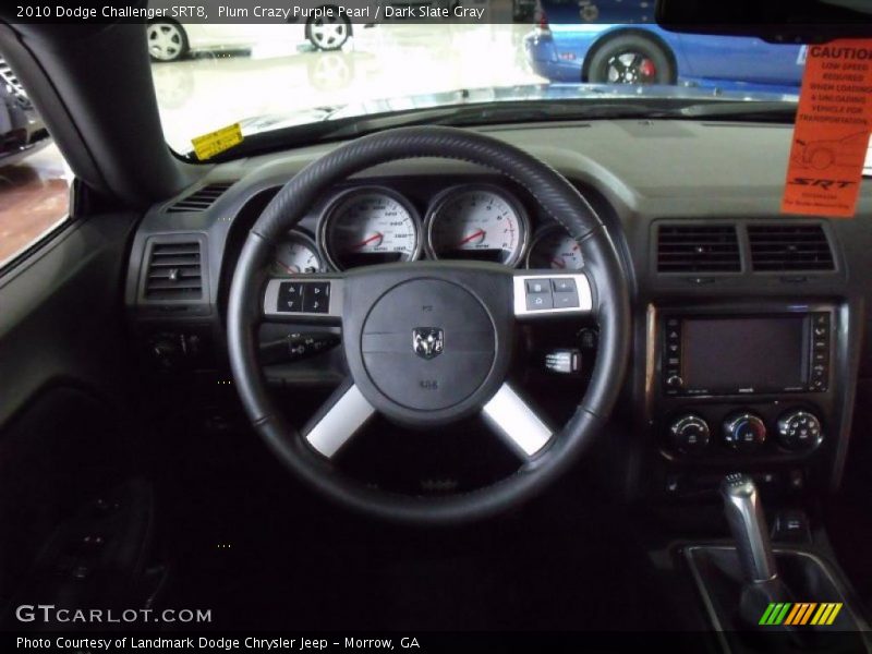 Plum Crazy Purple Pearl / Dark Slate Gray 2010 Dodge Challenger SRT8