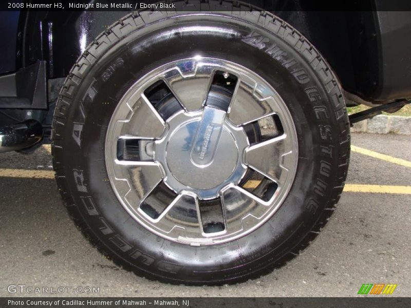 Midnight Blue Metallic / Ebony Black 2008 Hummer H3