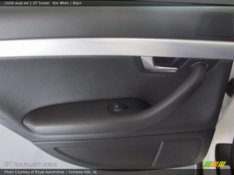 Ibis White / Black 2008 Audi A4 2.0T Sedan