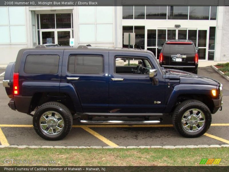 Midnight Blue Metallic / Ebony Black 2008 Hummer H3