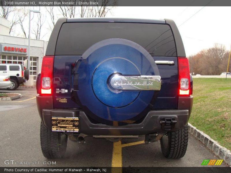 Midnight Blue Metallic / Ebony Black 2008 Hummer H3