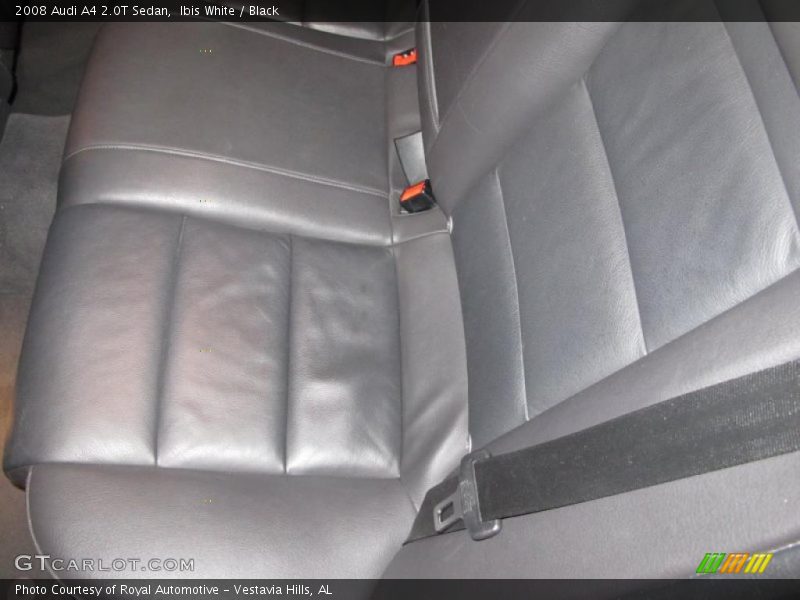 Ibis White / Black 2008 Audi A4 2.0T Sedan