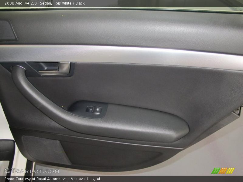 Ibis White / Black 2008 Audi A4 2.0T Sedan