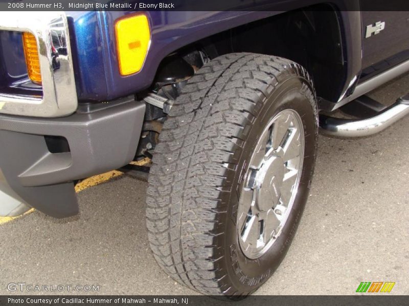 Midnight Blue Metallic / Ebony Black 2008 Hummer H3