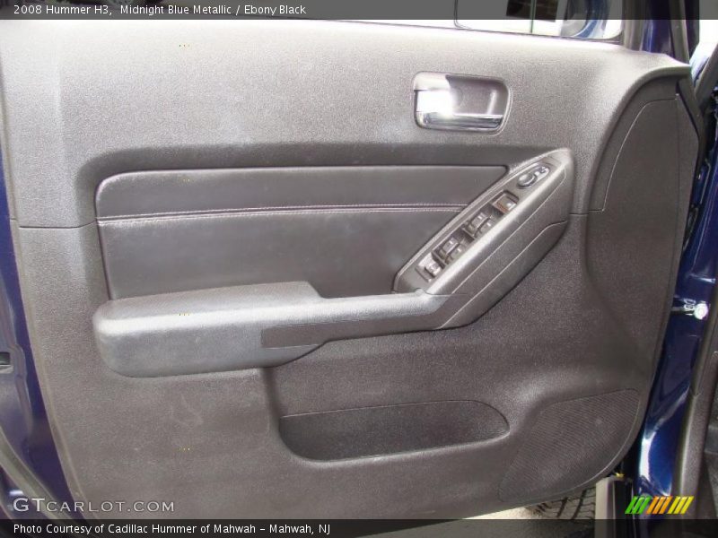 Midnight Blue Metallic / Ebony Black 2008 Hummer H3