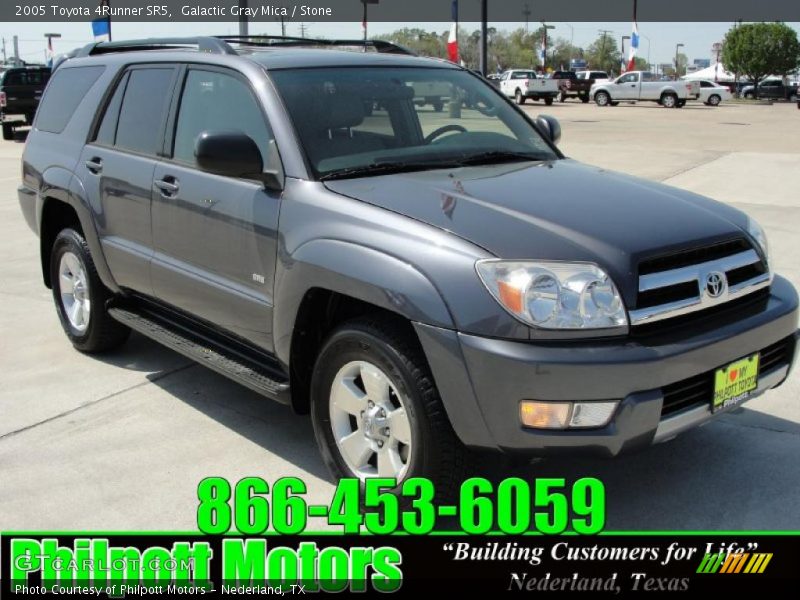 Galactic Gray Mica / Stone 2005 Toyota 4Runner SR5