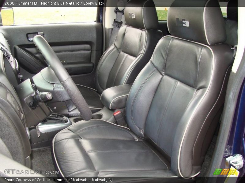 Midnight Blue Metallic / Ebony Black 2008 Hummer H3