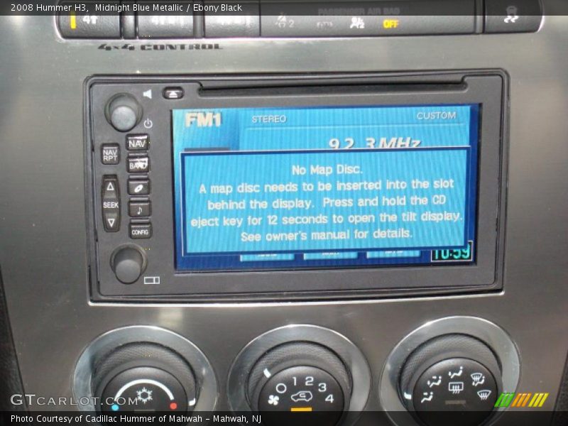 Midnight Blue Metallic / Ebony Black 2008 Hummer H3