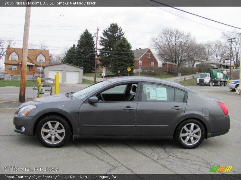 Smoke Metallic / Black 2006 Nissan Maxima 3.5 SL