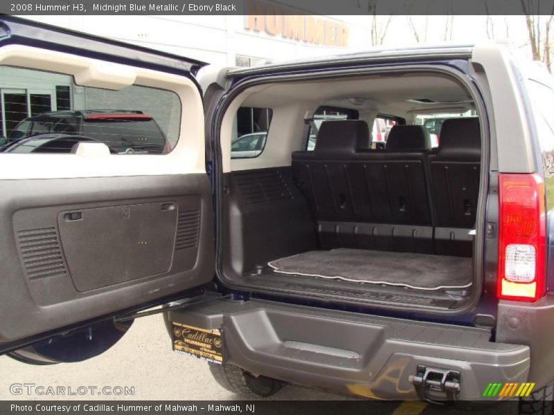 Midnight Blue Metallic / Ebony Black 2008 Hummer H3