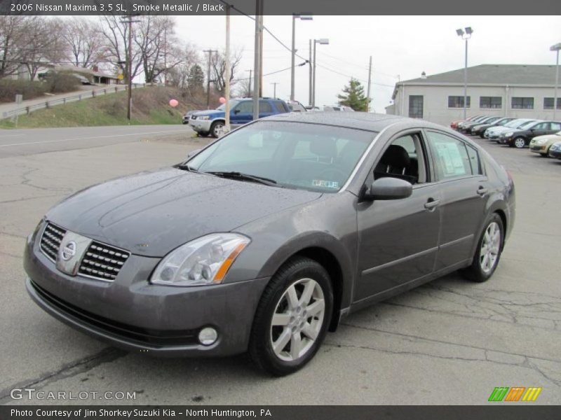 Smoke Metallic / Black 2006 Nissan Maxima 3.5 SL