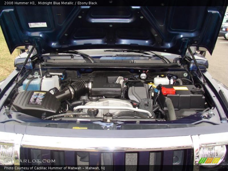 Midnight Blue Metallic / Ebony Black 2008 Hummer H3