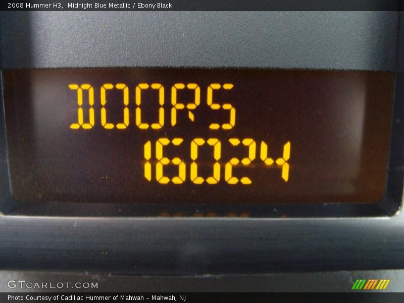 Midnight Blue Metallic / Ebony Black 2008 Hummer H3