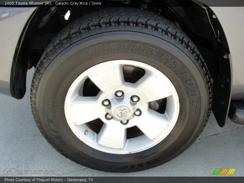Galactic Gray Mica / Stone 2005 Toyota 4Runner SR5