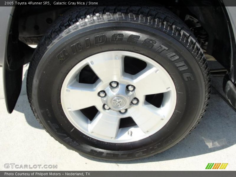Galactic Gray Mica / Stone 2005 Toyota 4Runner SR5